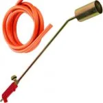 Arzator (parlitor) cu robinet, Furtun Gaz 2 m inclus, Putere termica: 6 kW, Otel