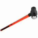 Baros dublu cu coada din fibra de sticla si amortizarea impactului, 8", 3.6 kg, Lungime totala 90 cm, strat antiderapant
