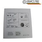 Disc motocoasa NR 10, 255x25.4x40T arbusti, dinti vidia, model Special - imagine 2