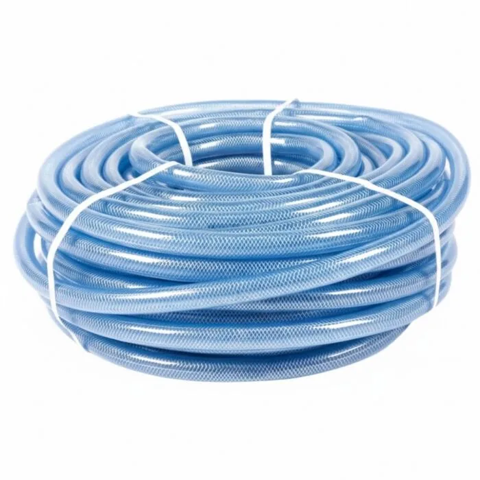 Furtun PVC cu insertie de poliester, 3/4, Ø22, 50M, uz casnic si gradinarit, Albastru - imagine 2