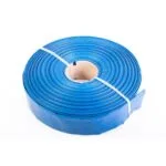 Furtun apa refulare, flat, PVC, 3", 50 m, material textil cauciucat, Albastru - imagine 4
