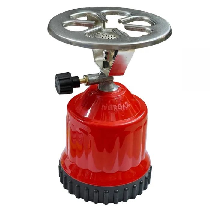 Mini aragaz voiaj camping, Gratar Metalic Robust, Design Modern, Otel rezistent la caldura - imagine 2