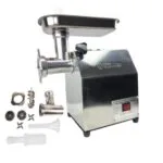 Masina de tocat carne profesionala, 4000W, 250 Kg/h, inox, reductor in baie de ulei, accesorii incluse