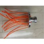 Tambur motocoasa, cap metalic pentru colturi si spatii mici - imagine 2