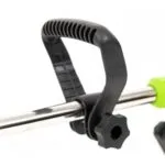 Trimmer electric, acumulator 48V, 1500 W, tija extensibila, rotire 180 de grade, Verde - imagine 4