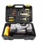 Set Complet de Compresor Auto, 2 cilindri, 12V, Debit de aer de 70L/min, Accesorii incluse, Cutie Depozitare si Transport - imagine 3
