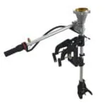Adaptor pentru motor Motocoasa cu elice pentru barca, transforma o motocositoare gospodareasca intr-un motor de barca