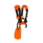 Ham motocoasa universal, Lungime maxima centura: 120 cm, Suport moale pentru umeri, Carabina de prindere, Design reglabil