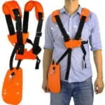 Ham motocoasa universal, Lungime maxima centura: 120 cm, Suport moale pentru umeri, Carabina de prindere, Design reglabil - imagine 2