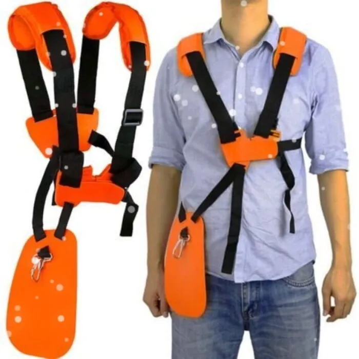 Ham motocoasa universal, Lungime maxima centura: 120 cm, Suport moale pentru umeri, Carabina de prindere, Design reglabil - imagine 2