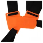 Ham motocoasa universal, Lungime maxima centura: 120 cm, Suport moale pentru umeri, Carabina de prindere, Design reglabil - imagine 4