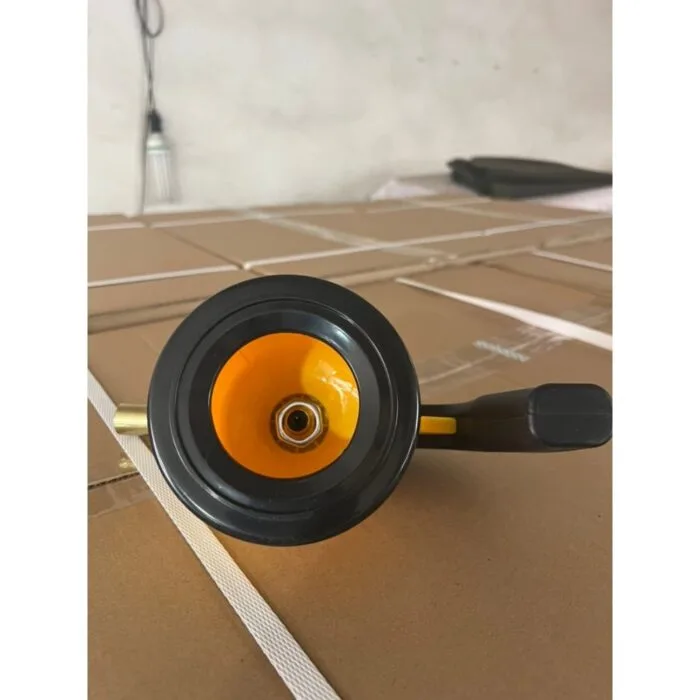 Lampa instalator cu aprindere piezo, corp plastic, galbena - imagine 4