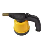 Lampa instalator cu aprindere piezo, corp plastic, galbena