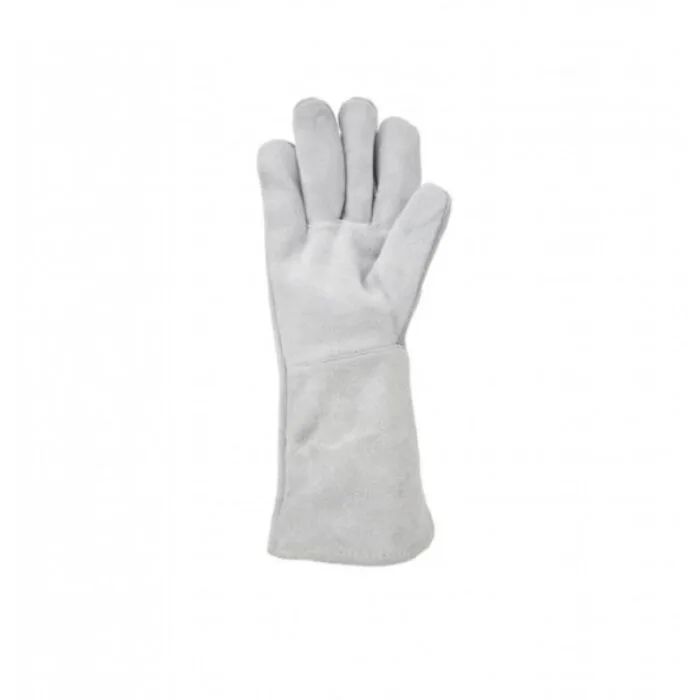 Manusi protectie (palmari), pentru sudor, 35cm, confectionate din spalt bovina - imagine 2