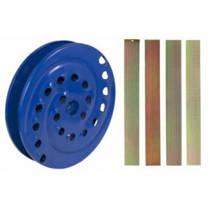 Moara nr 3, cereale si fructe, cuva mare, 3.8 kw, Set 4 site de filtrare - 2, 3, 4, 5 mm, disc razatoare - imagine 4