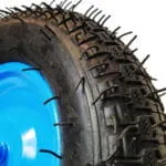 Roata roaba 400-8, ax subtire 14'', cu Bucsa, pentru Utilizarea Intensiva, Aderenta Excelenta, Albastru - imagine 3