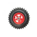 Roata motocultor 400-8, ax de 20 mm, tractiune optima si stabilitate, Flansa Rosie tip America