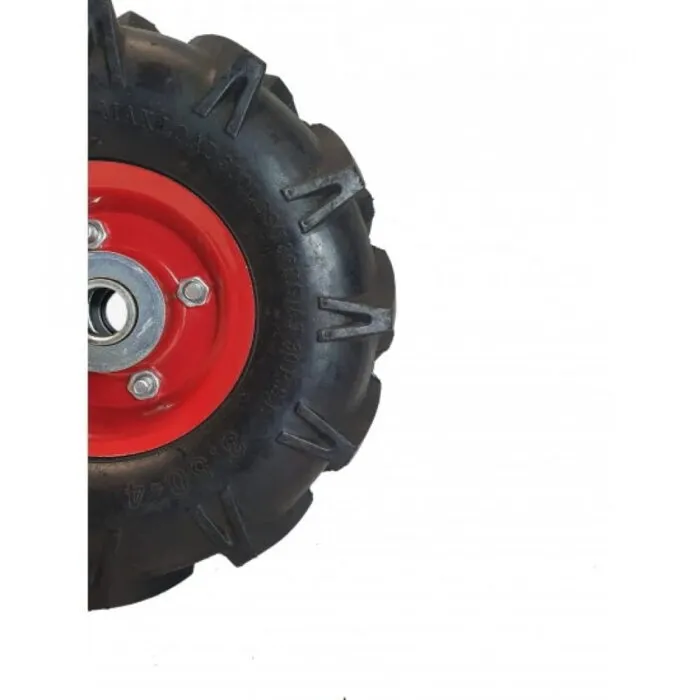 Roata motocultor 350-4, ax de 20 mm, Diametru roata 26 cm, Latime 8 cm - imagine 2