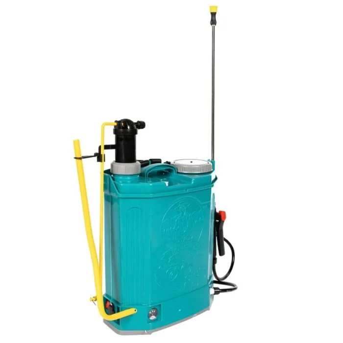 Pompa Stropit 2 in 1, Electrica + Manual, 16L, Vermorel, Acumulator 12V 8Ah, Presiune de lucru 2.3 MPA - imagine 6