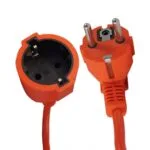 Prelungitor electric, 10 M tip cupla + fisa, 3 x 1.5 mm, IP44, max 2000W - imagine 2