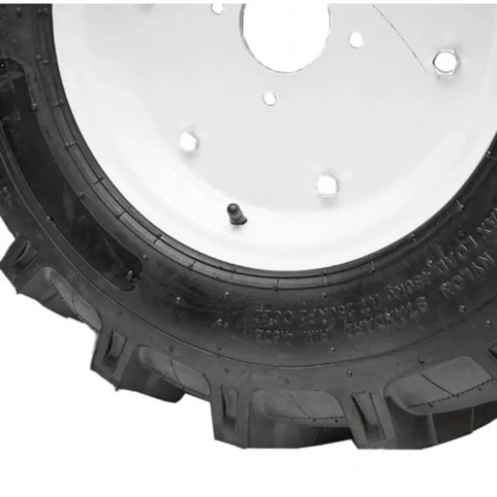 Roata motocultor 600-12 flansa, cauciuc special cu aderenta si protectie suplimentara - imagine 3