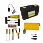 Set Complet de Compresor Auto, 2 cilindri, 12V, Debit de aer de 70L/min, Accesorii incluse, Cutie Depozitare si Transport - imagine 5